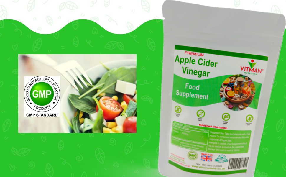 Raw Apple Cider Vinegar Tablets