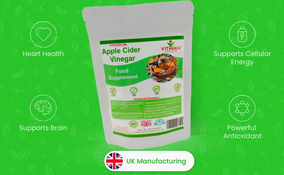 Raw Apple Cider Vinegar Tablets
