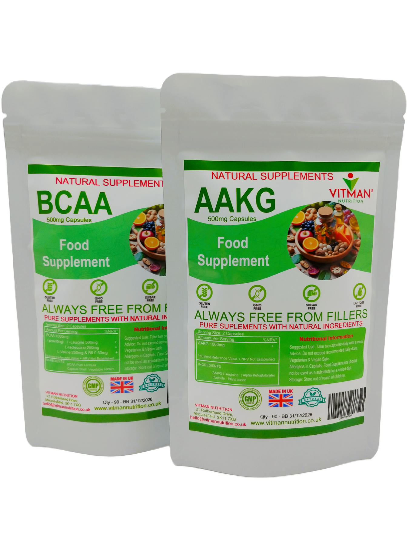 Pure Natural Sports Bundle– VitMan Nutrition