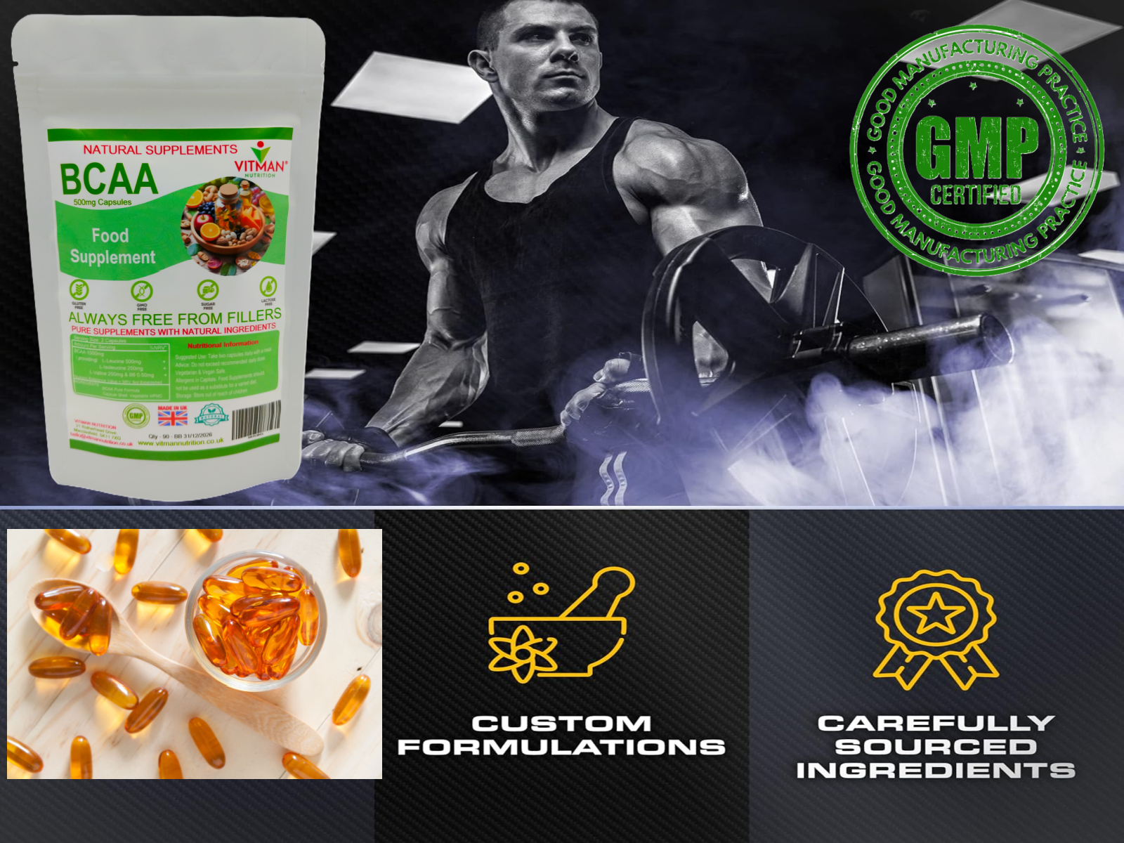 Pure Natural Sports Bundle– VitMan Nutrition