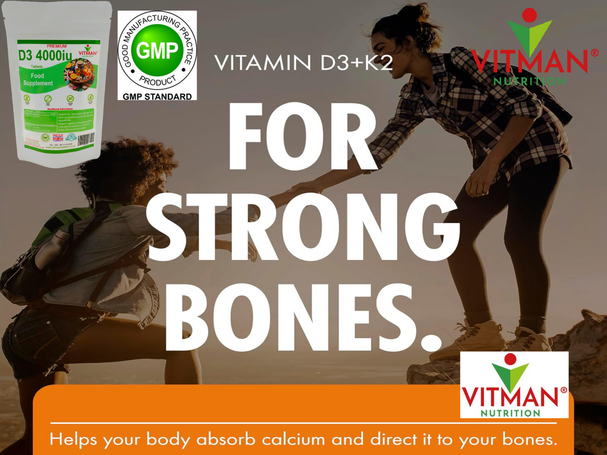 Pure Vitamin D3 Tablets 4000iu