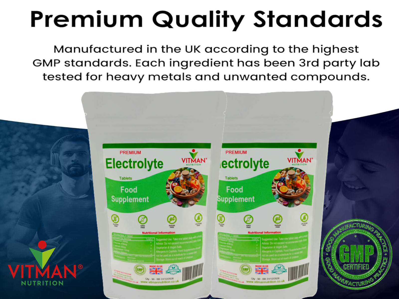 Electrolyte Tablets– VitMan Nutrition