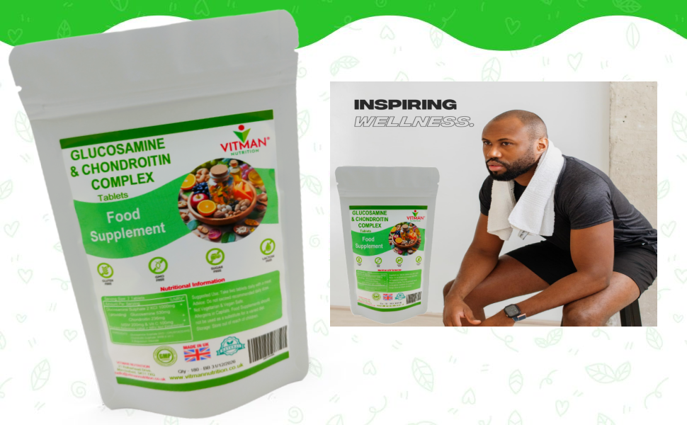 Glucosamine & Chondroitin MSM Complex - Joint & Anti inflammatory Support