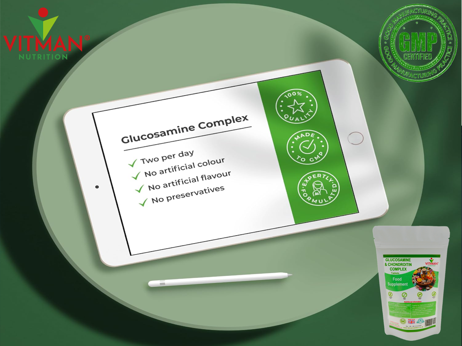 Glucosamine & Chondroitin MSM Complex - Joint & Anti inflammatory Supp ...