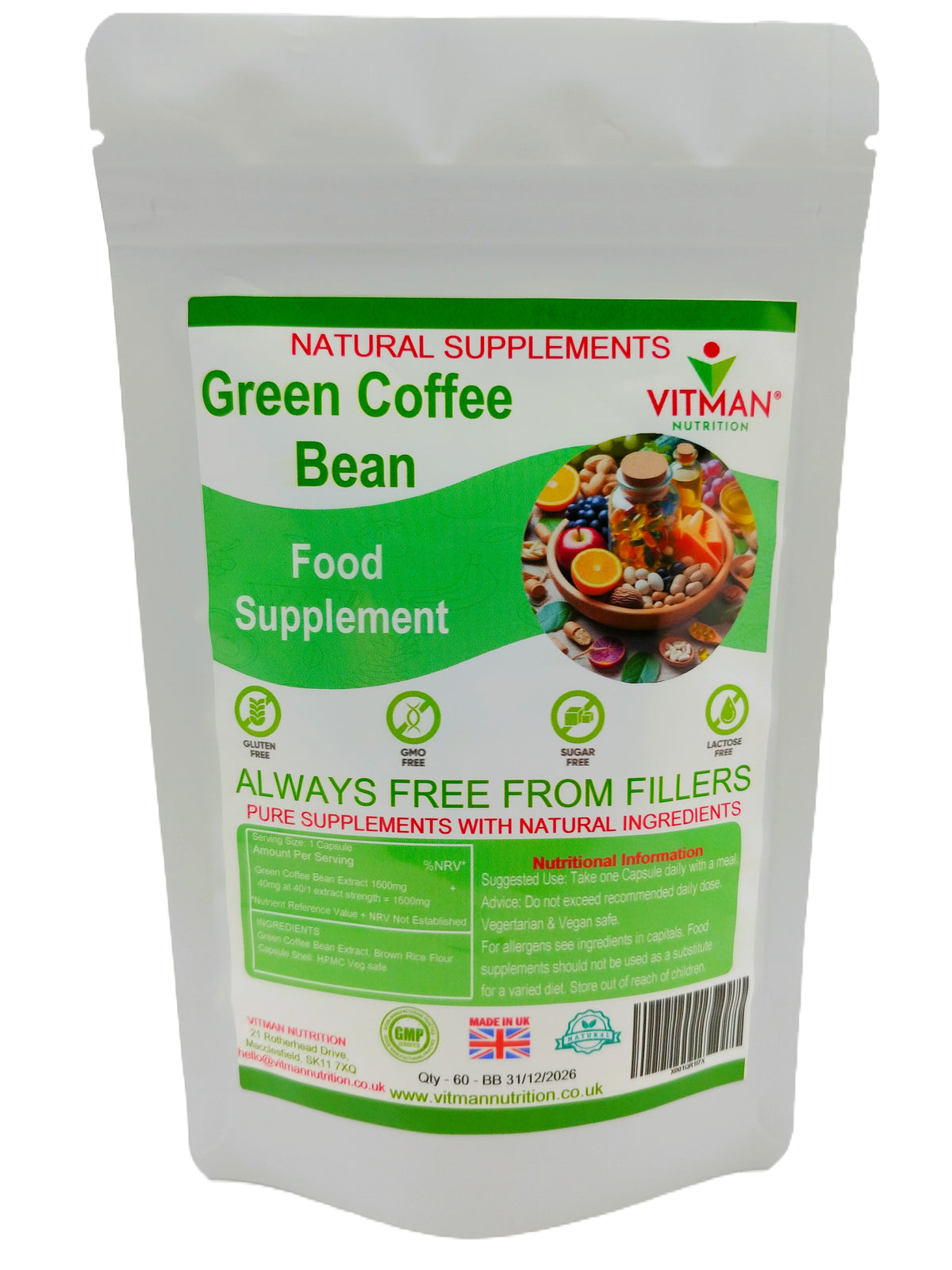 Green Coffee Bean Capsules