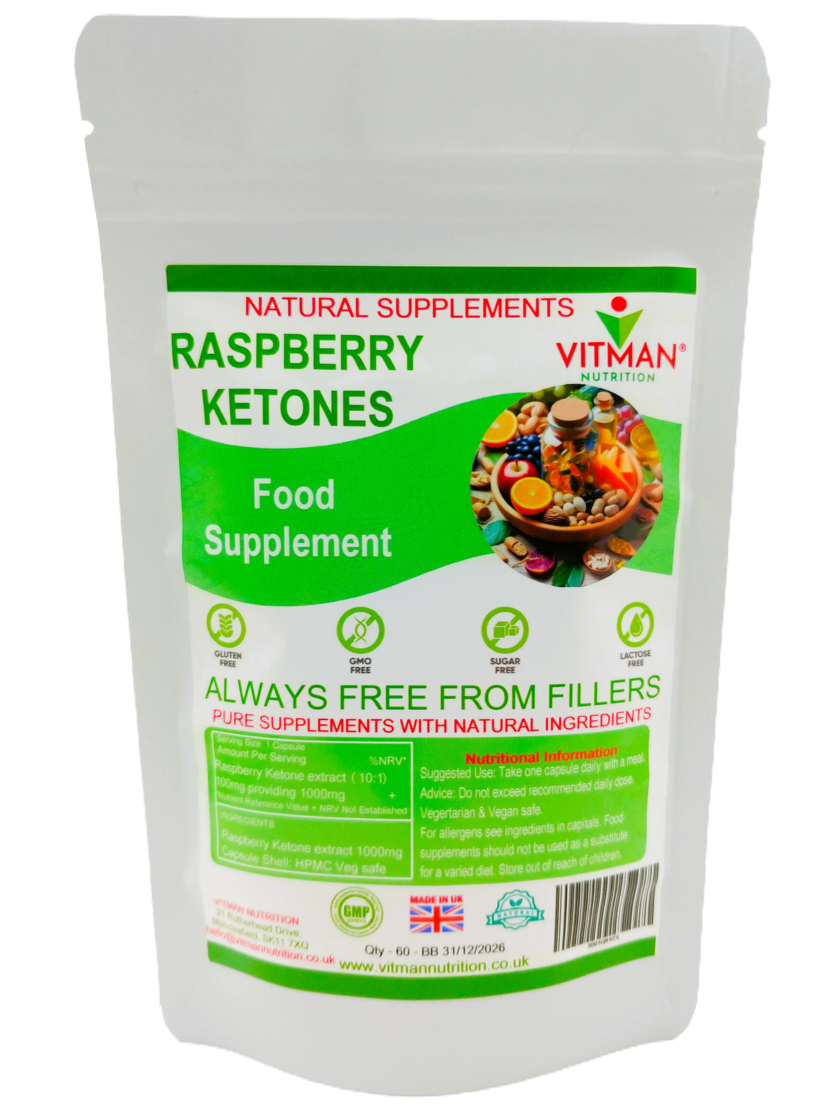 Raspberry Ketones Capsules