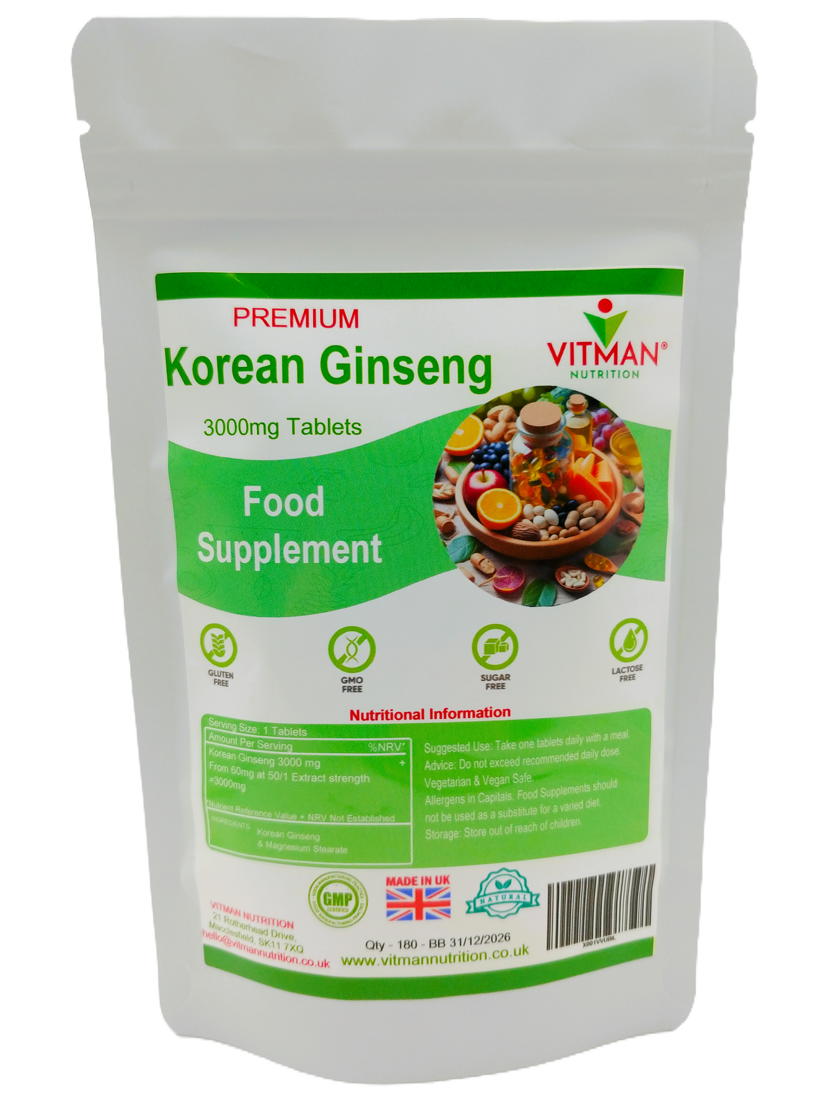 Pure Korean Ginseng