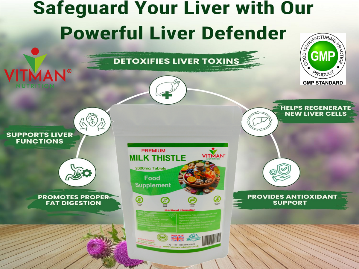 Natural Milk Thistle Tablets