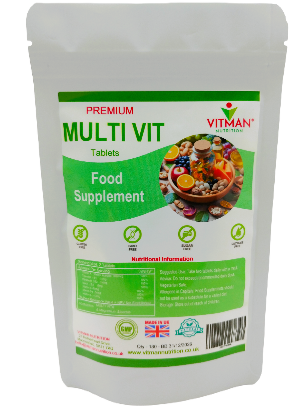 Multi Vitamin Tablets