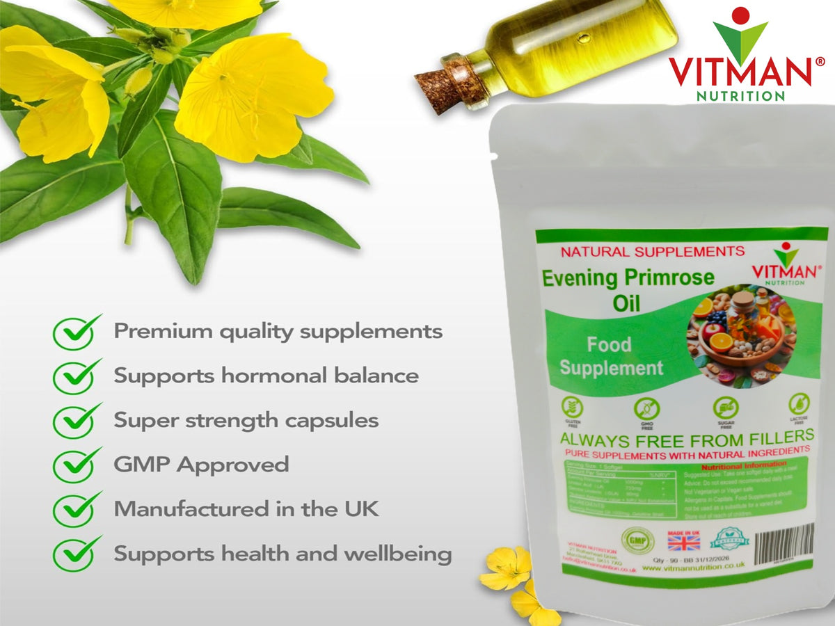Pure Natural Evening Primrose Oil