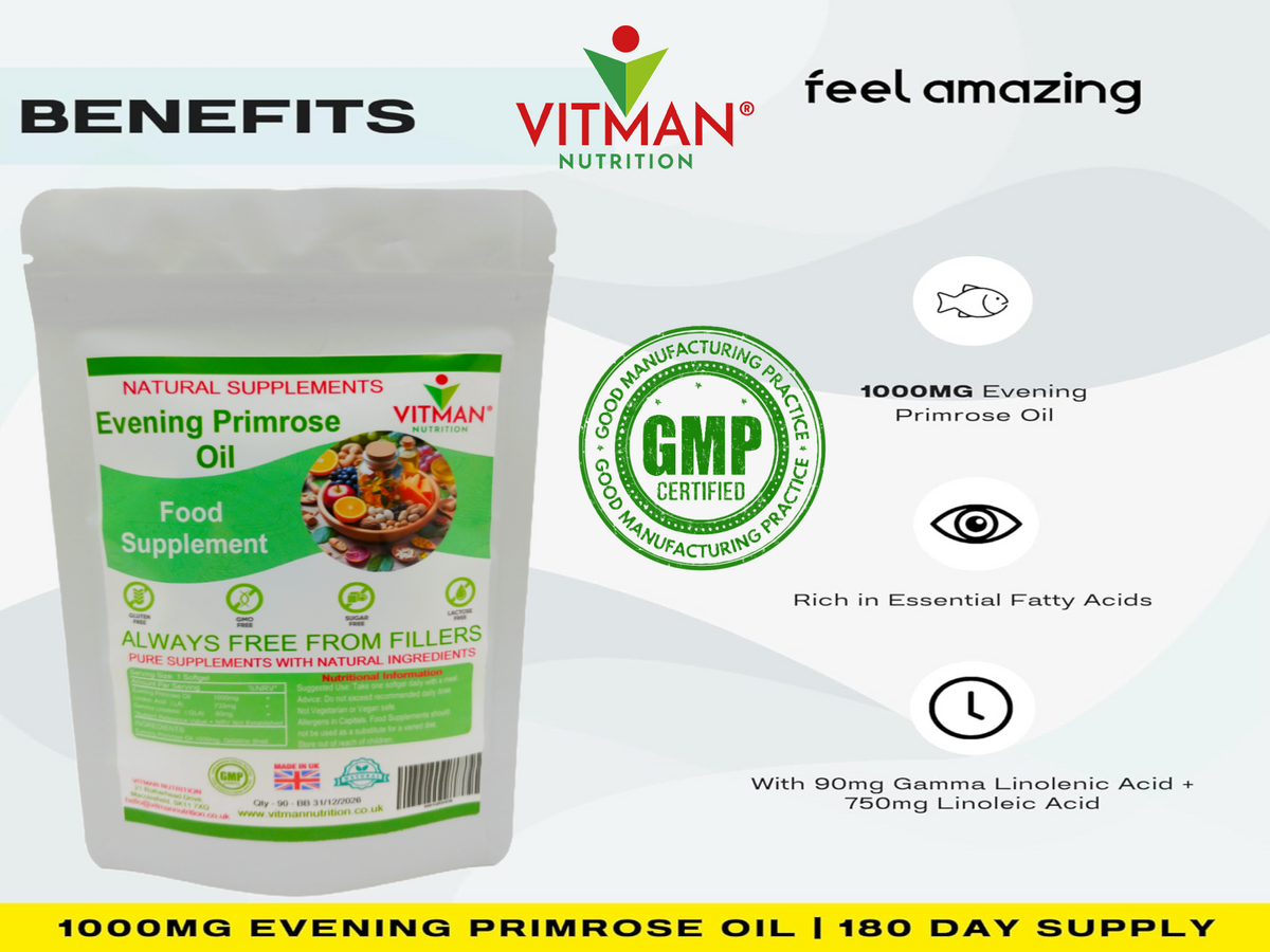 Pure Natural Evening Primrose Oil