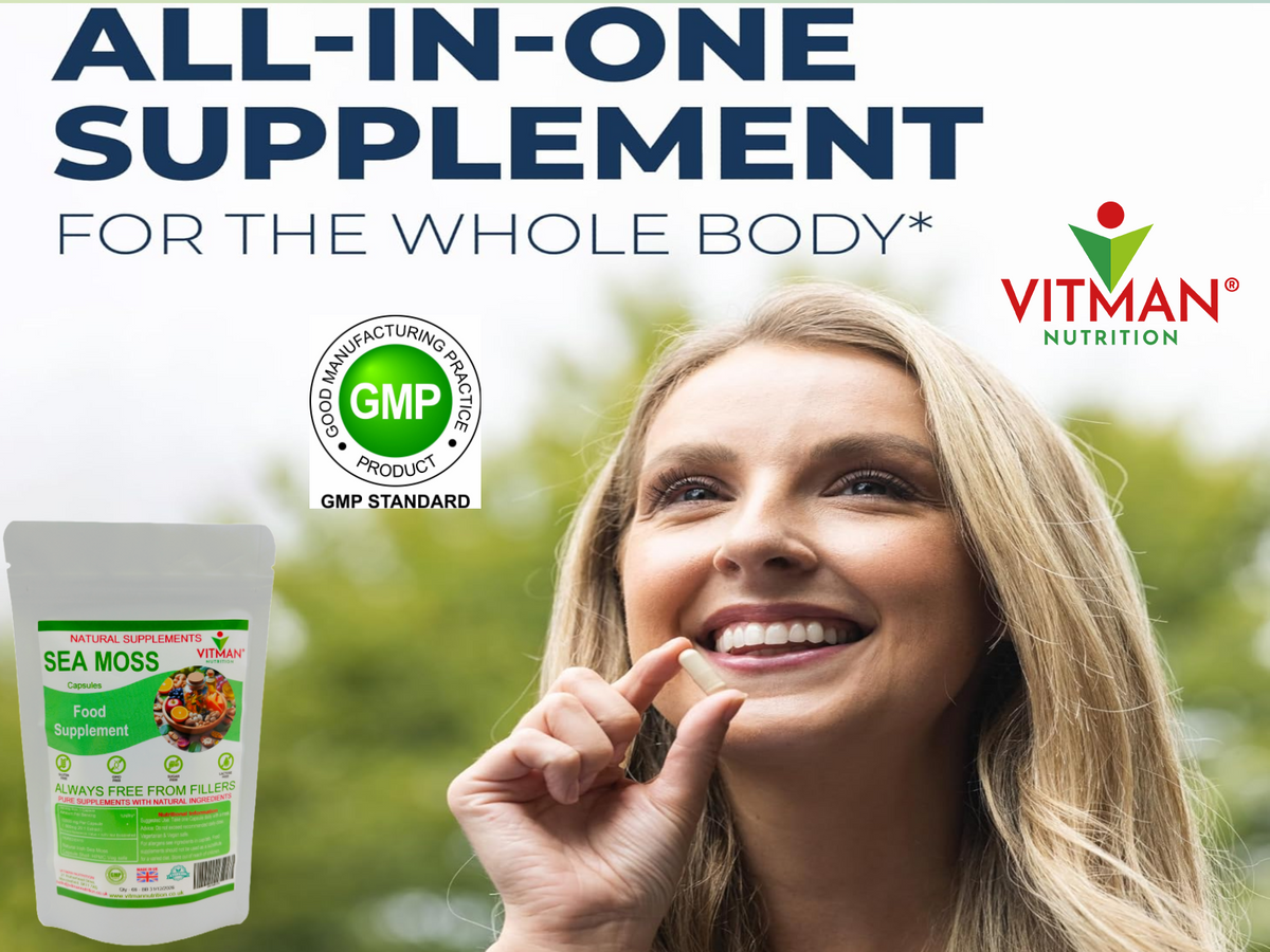 Natural Irish Sea Moss Capsules