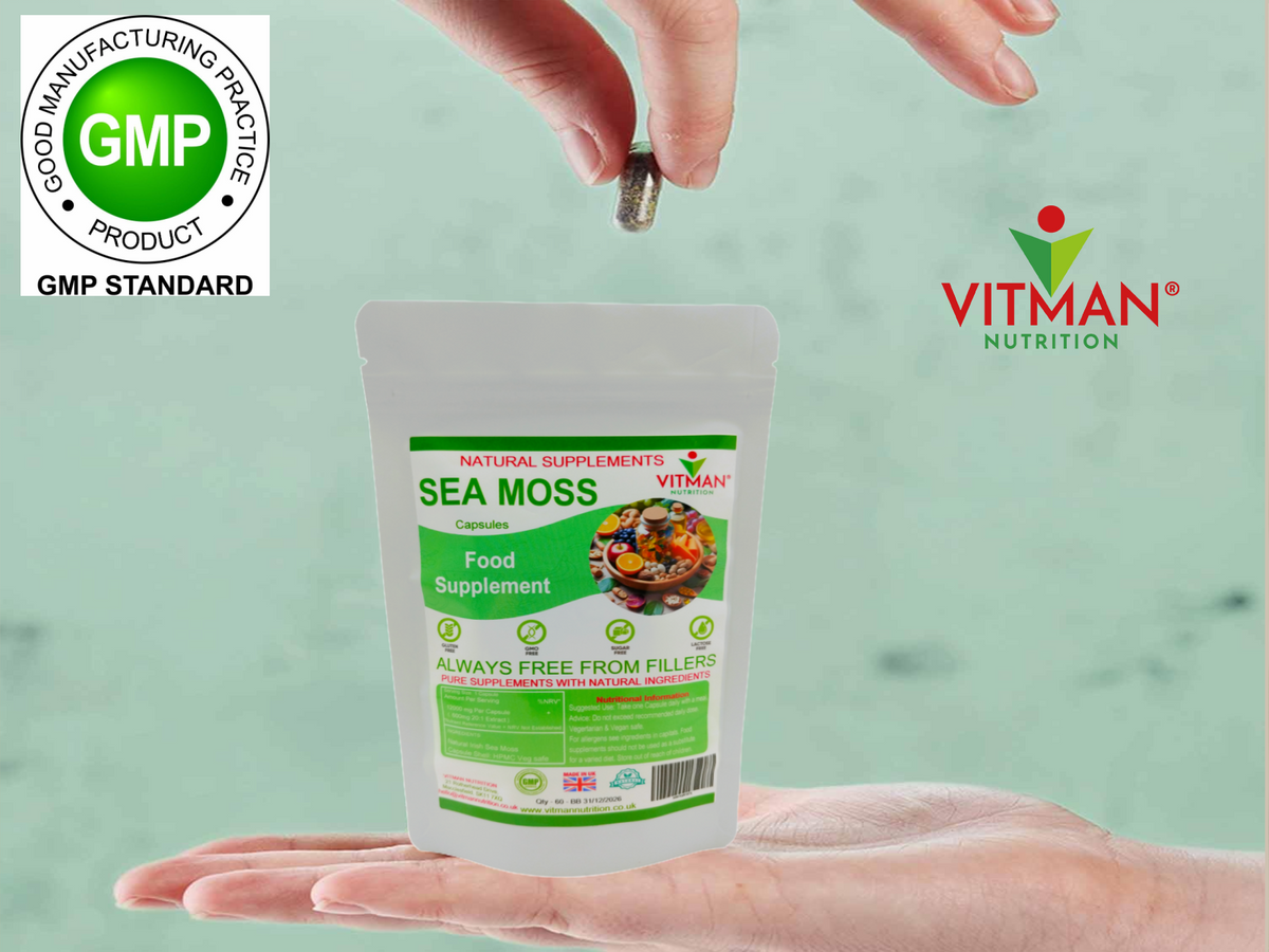 Natural Irish Sea Moss Capsules
