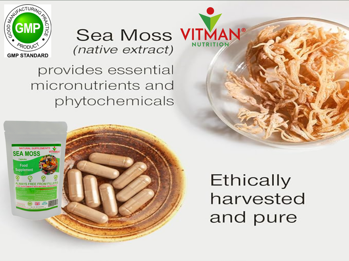 Natural Irish Sea Moss Capsules