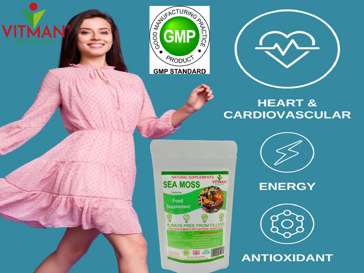 Natural Irish Sea Moss Capsules
