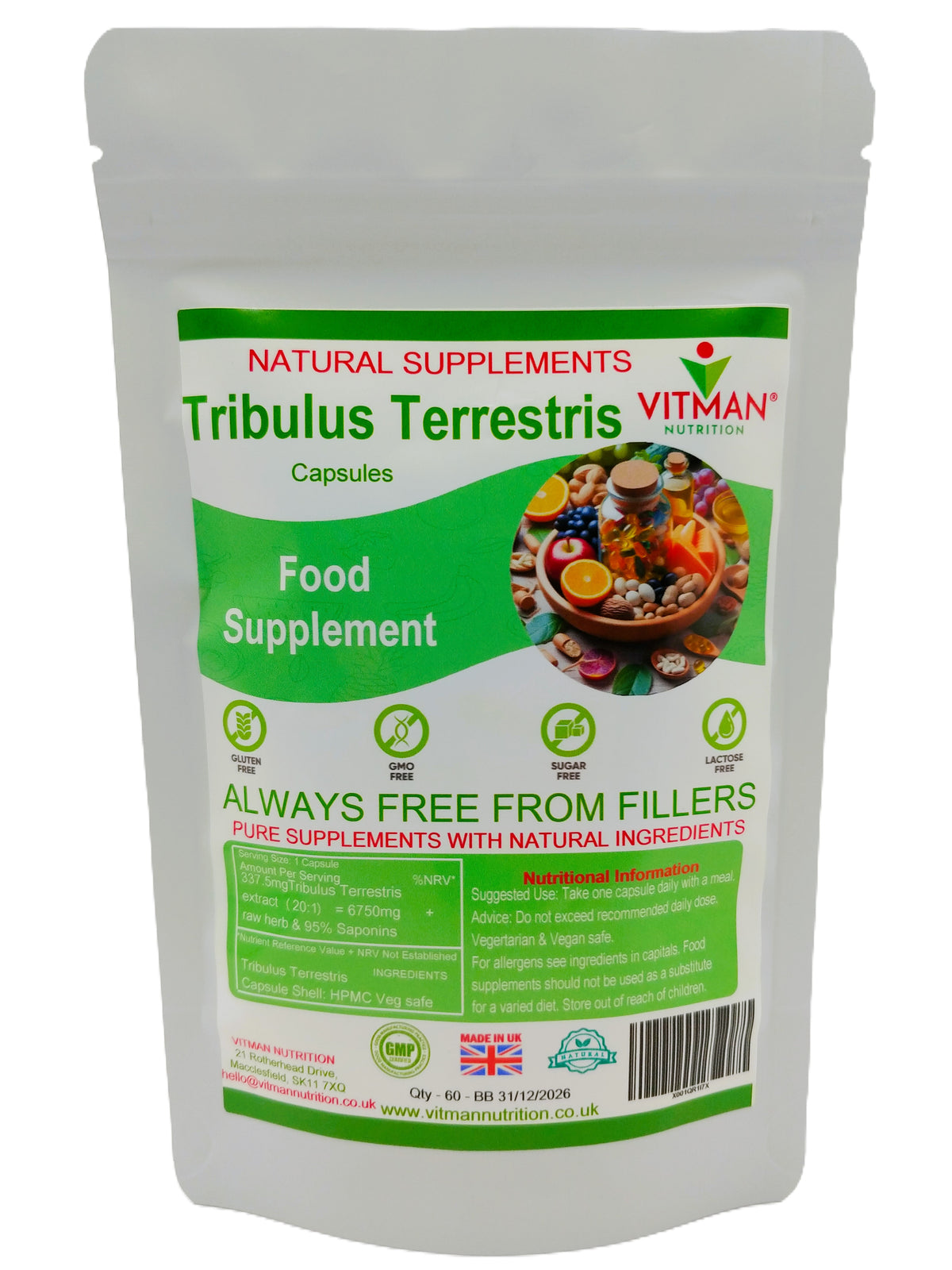 Tribulus Terrestris Capsules