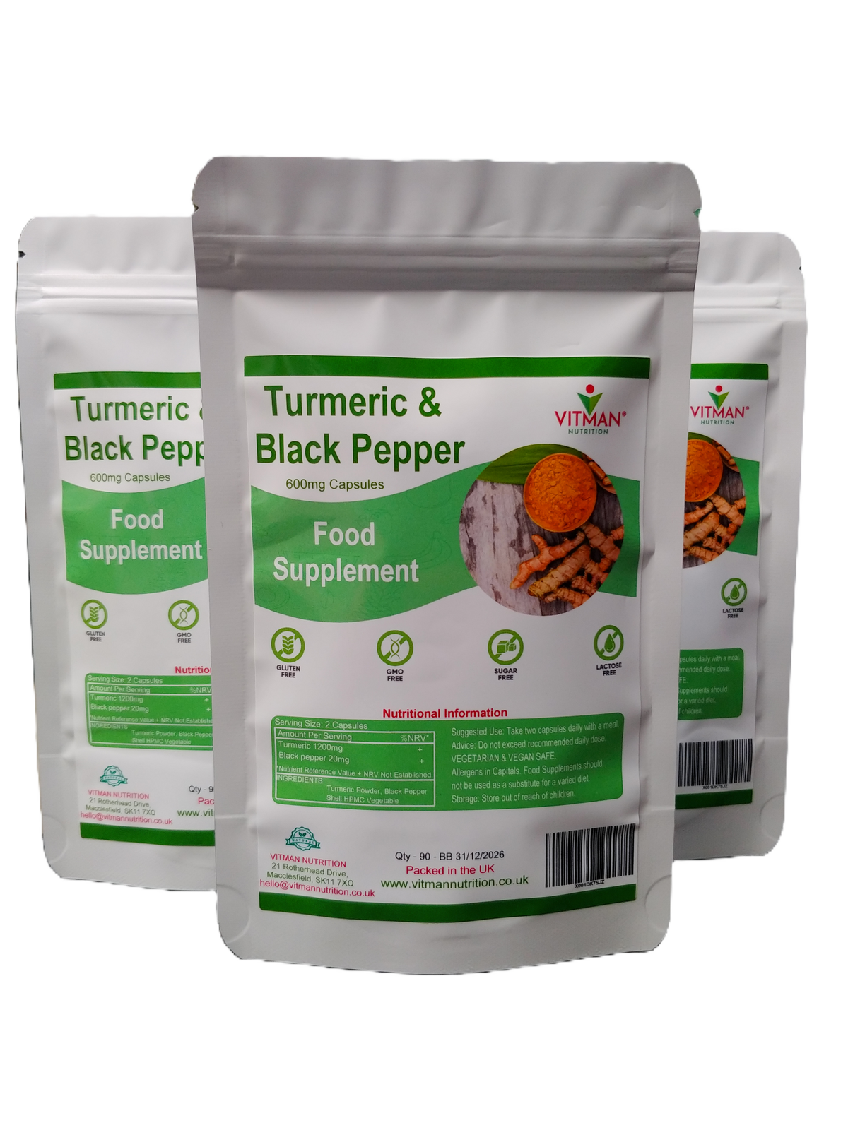 Turmeric & Black Pepper Capsules