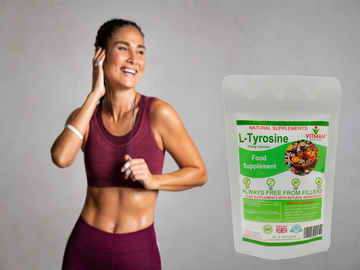 Pure Natural L-Tyrosine Capsules