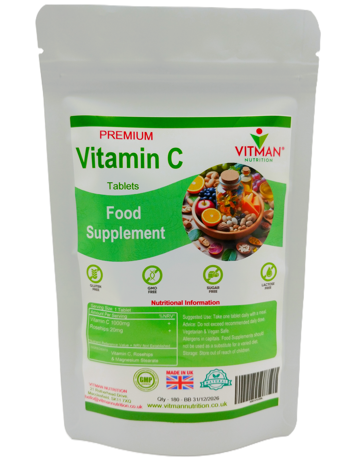 Pure Natural Vitamin C
