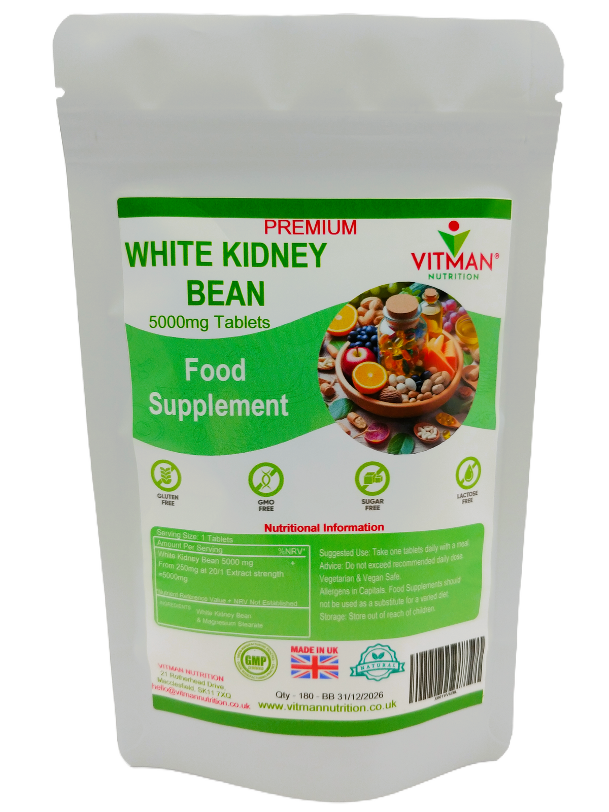 White Kidney Bean Tablets