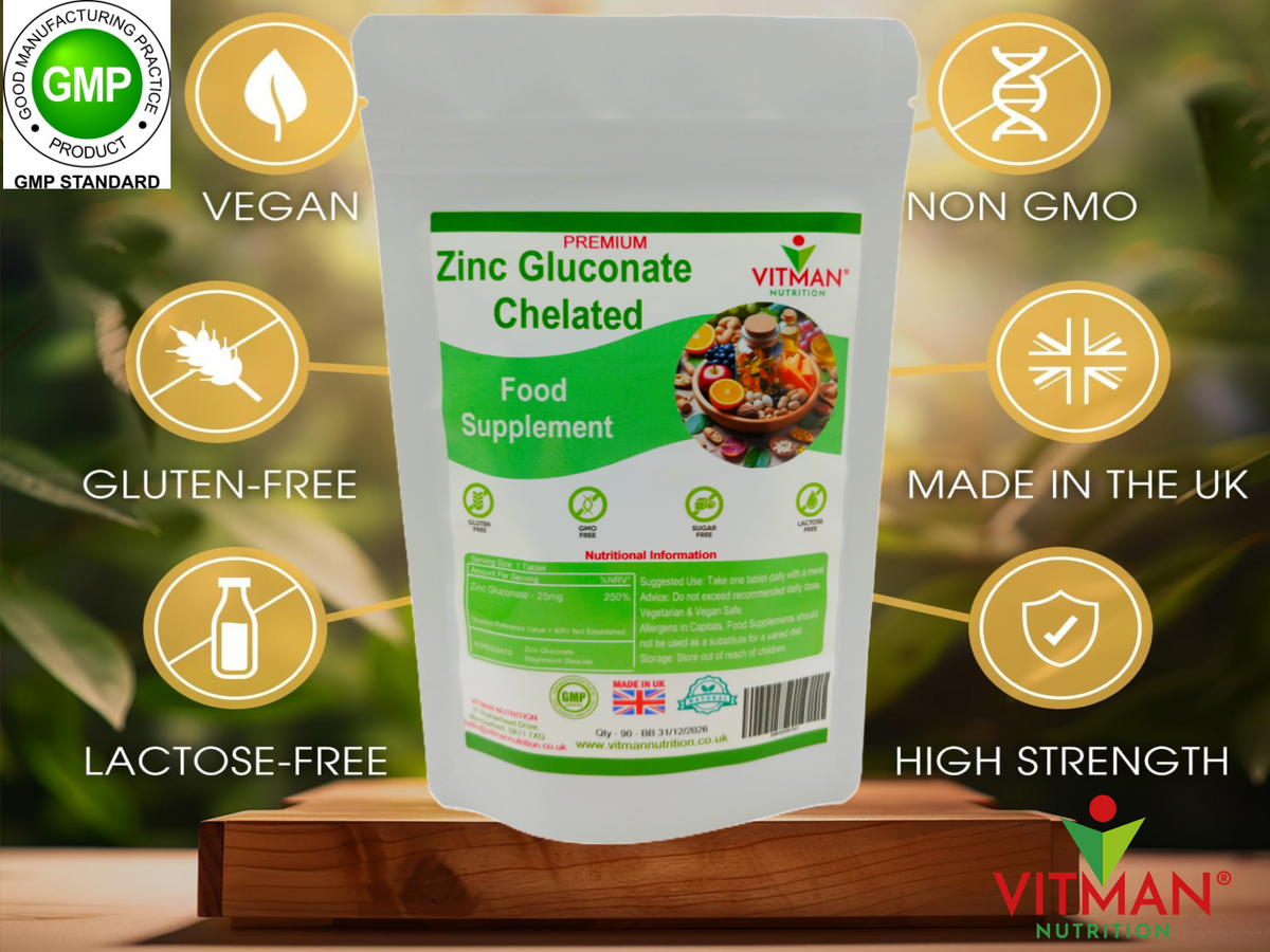 Zinc Gluconate Chelated Tablets