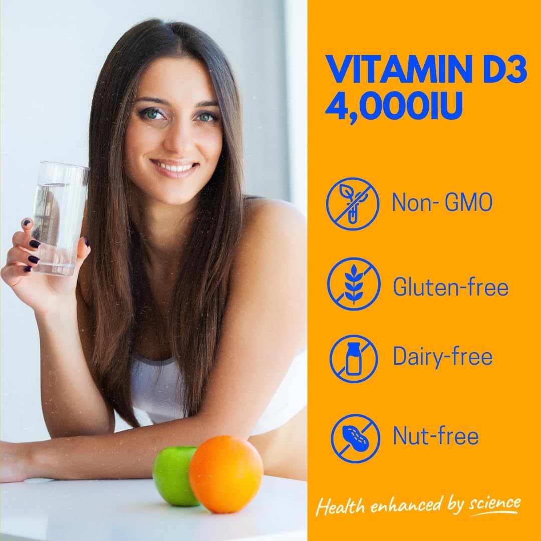 Pure Natural Vitamin D3 4000iu