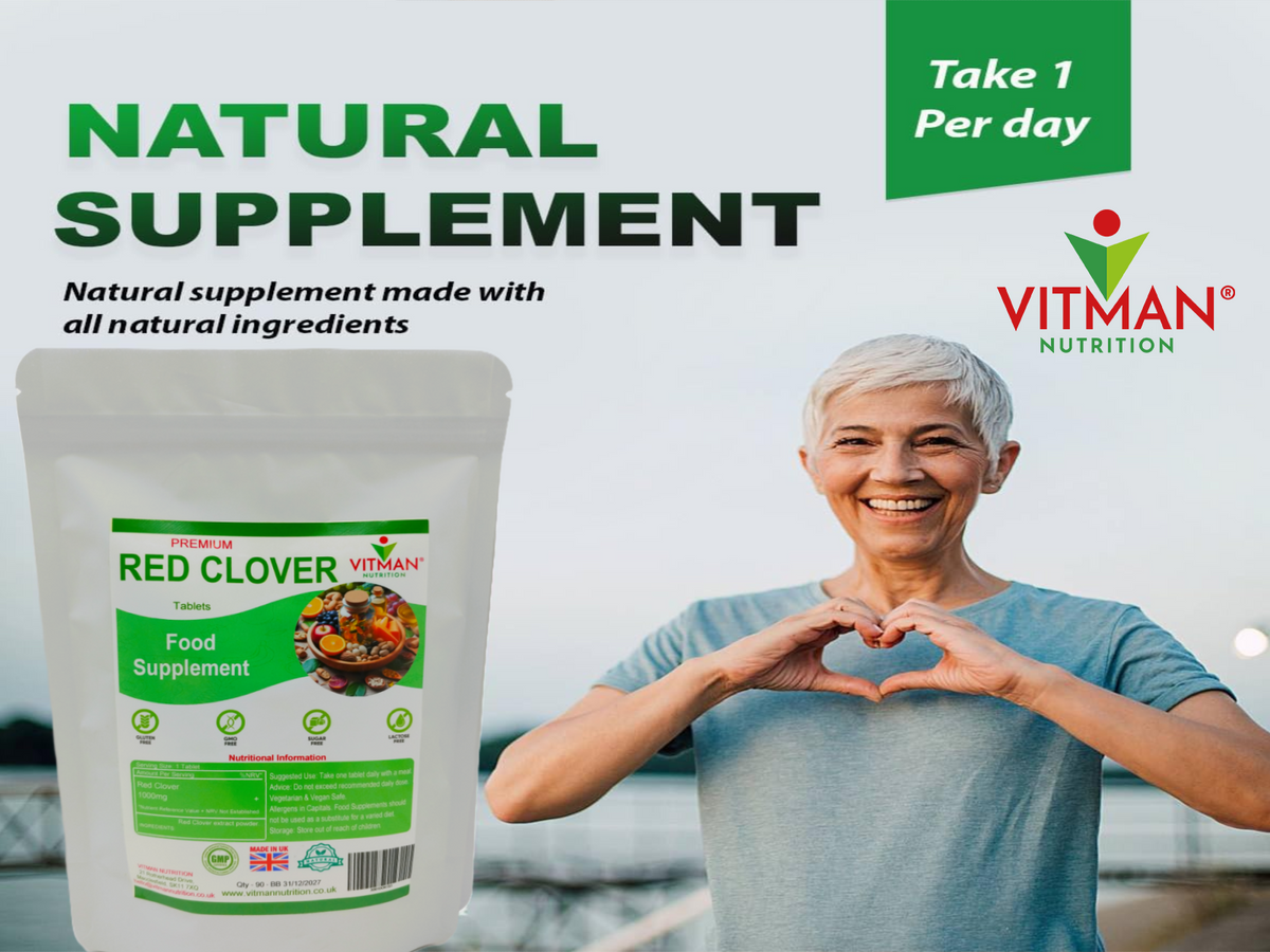 Natural Pure Red Clover Tablets