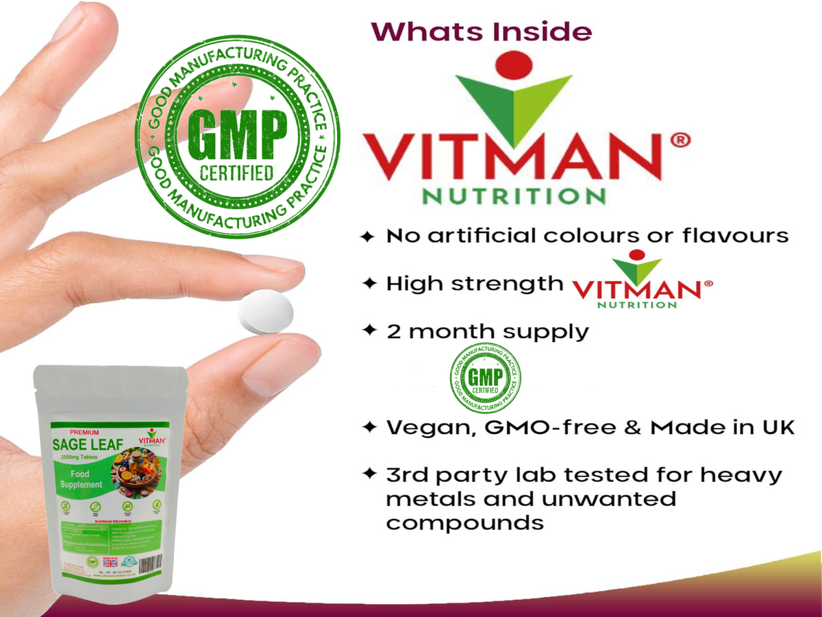 Sage Leaf Extract Tablets